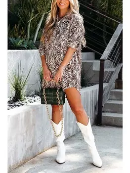 Короткое платье Milan Kiss, цвет braun/wei