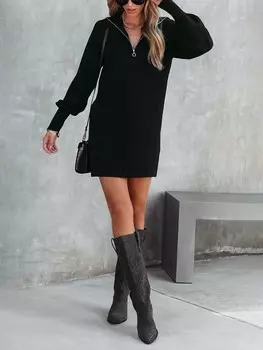 Короткое платье Milan Kiss Kleid, черный