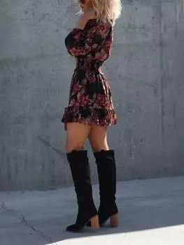 Короткое платье Milan Kiss, красочный