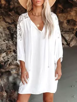 Короткое платье Milan Kiss, кремовый