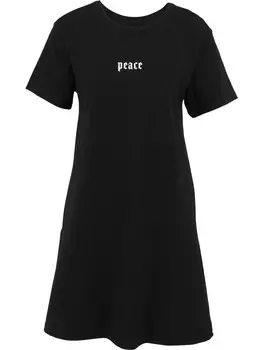 Короткое платье Mister Tee er, черный