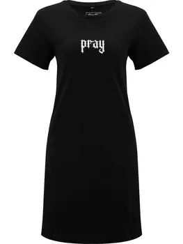 Короткое платье Mister Tee er, черный