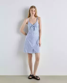 Короткое платье на бретелях Easy Wear, синий