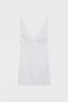Короткое платье на широких бретелях PULL&amp;BEAR