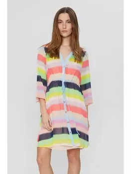 Короткое платье NMPH Beth, красочный