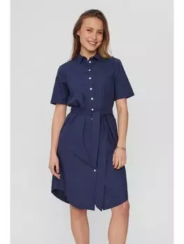 Короткое платье NMPH Gia, темно-синий