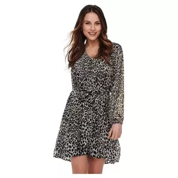 Короткое платье Only Cera 3/4 Sleeve, коричневый