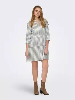 Короткое платье ONLY Kaya, цвет grn/wei