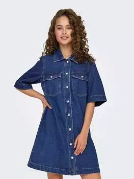 Короткое платье ONLY, синий