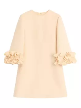 КОРОТКОЕ ПЛАТЬЕ ОТ КУТЮРА ОТ ВАЛЕНТИНО ГАРАВАНИ Valentino Garavani, нейтральный