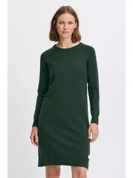 Короткое платье Oxmo Strick, серый