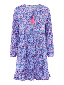 Короткое платье Paisley Traum Zwillingsherz, синий