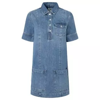Короткое платье Pepe Jeans Peggy Short Sleeve, синий