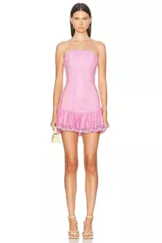 Короткое платье Победы Charo Ruiz Ibiza, цвет Rose Quartz