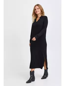 Короткое платье PULZ Jeans Strick, черный