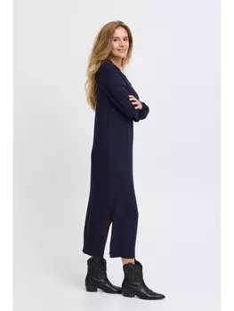 Короткое платье PULZ Jeans Strick, синий