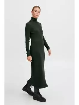 Короткое платье PULZ Jeans, зеленый