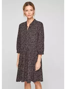 Короткое платье QS Einteiler Kleid kurz, черный