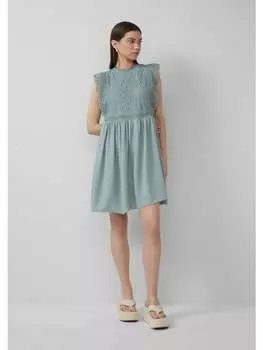 Короткое платье QS, зеленый