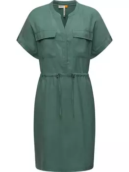 Короткое платье ragwear Blusenkleid Roisa, цвет Pine Green