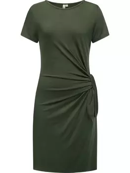 Короткое платье ragwear, цвет dark olive