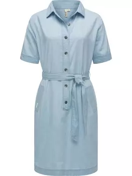 Короткое платье ragwear, цвет light blue denim