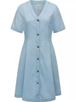 Короткое платье ragwear, цвет light blue denim