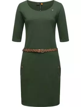 Короткое платье ragwear Shirtkleid Tannya Solid, цвет Dark Olive