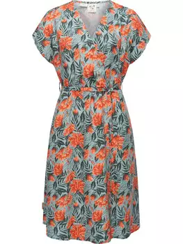 Короткое платье ragwear Sommerkleid Selyma Organic, цвет Aqua