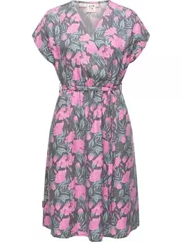 Короткое платье ragwear Sommerkleid Selyma Organic, серый