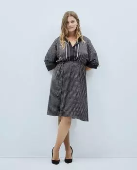 Короткое платье-рубашка Couchel, черный