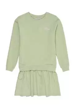 Короткое платье-рубашка для детей Manguun, цвет 1 reseda