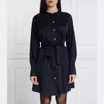 Короткое платье-рубашка RWB ls Tommy Hilfiger, синий