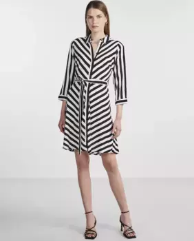 Короткое платье-рубашка Yas, белый