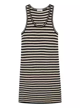 Короткое платье рыхлой вязки ANINE BING, нейтральный