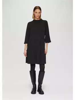 Короткое платье s.Oliver BLACK LABEL Kleid kurz, черный