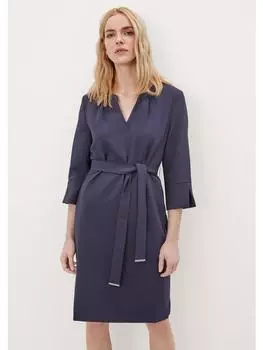 Короткое платье s.Oliver BLACK LABEL Einteiler Kleid kurz, синий