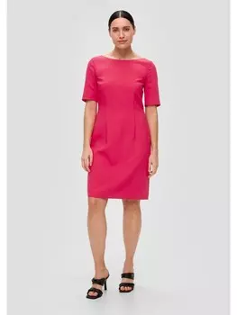Короткое платье s.Oliver BLACK LABEL Kleid kurz, розовый