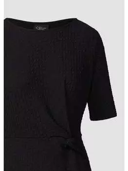 Короткое платье s.Oliver BLACK LABEL, черный