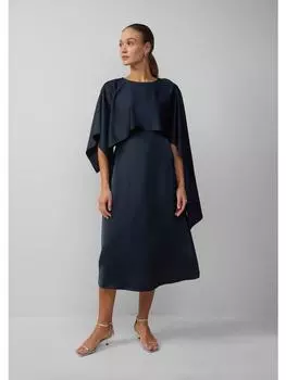 Короткое платье s.Oliver BLACK LABEL, синий