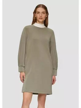 Короткое платье s.Oliver Kleid kurz, коричневый