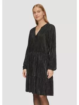 Короткое платье s.Oliver Kleid kurz, черный