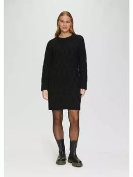 Короткое платье s.Oliver Kleid kurz, черный