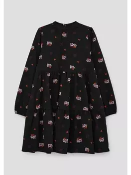 Короткое платье s.Oliver Kleid kurz, черный