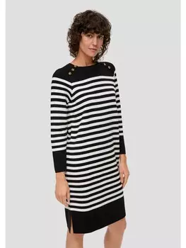 Короткое платье s.Oliver Kleid kurz, черный