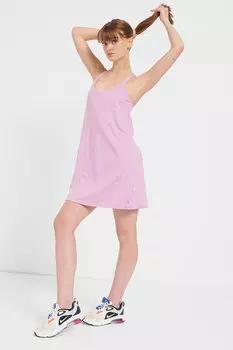 Короткое платье с овальным вырезом Gap, фиолетовый