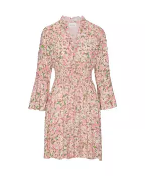 Короткое платье с присборенной талией American Dreams, мультиколор