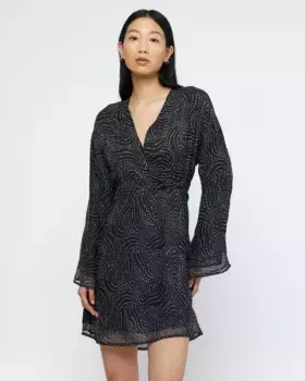 Короткое платье с точечным принтом Wild Pony, мультиколор