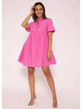 Короткое платье SASSYCLASSY, розовый
