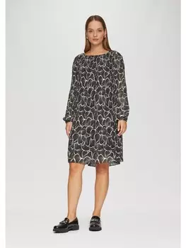 Короткое платье sOliver BLACK LABEL kurz, черный